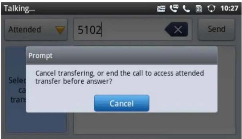 GRANDSTREAM GXP2200 - Auto Attended Transfer - 2