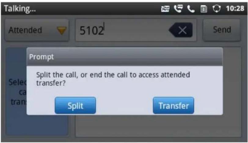 GRANDSTREAM GXP2200 - Auto Attended Transfer - 3