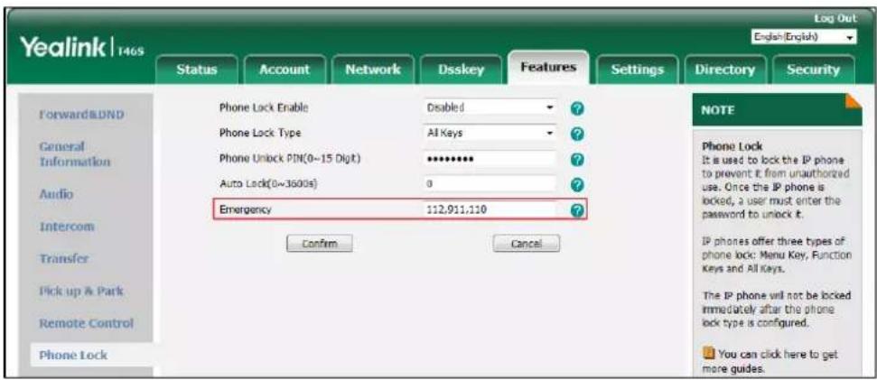 Yealink SIP-T46G - Procedure: - 1