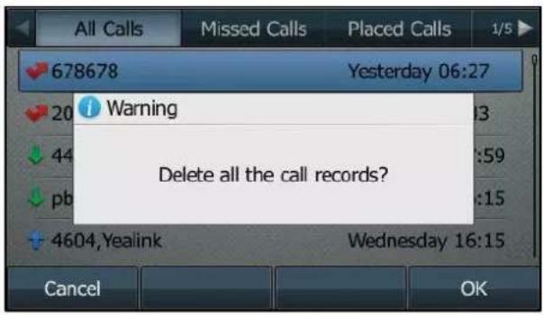 Yealink SIP-T46G - Procedure: - 1