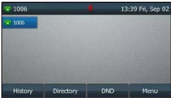 Yealink SIP-T46G - Keep Mute - 1