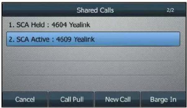 Yealink SIP-T46G - Barging In an Active Call - 2