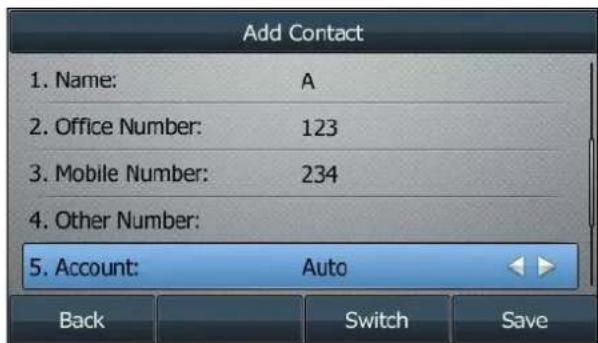 Yealink SIP-T46G - Procedure: - 1