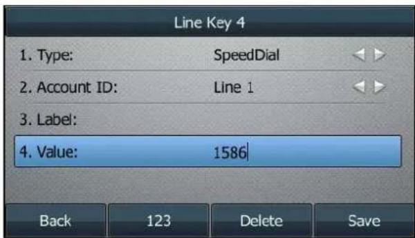 Yealink SIP-T46G - Procedure: - 1
