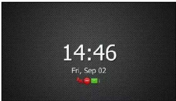 Yealink SIP-T46G - The screen saver will be stopped if one of the following phone events occurs: - 1
