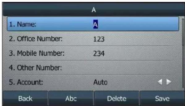 Yealink SIP-T46G - Procedure: - 1