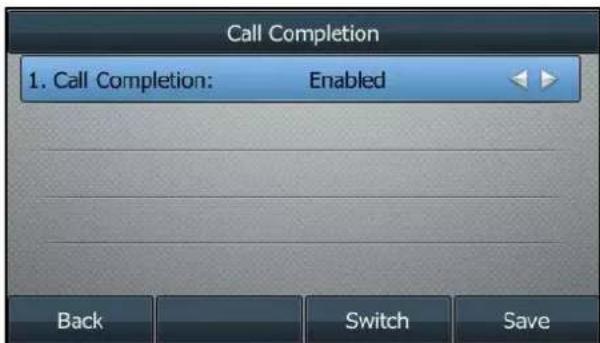 Yealink SIP-T46G - Procedure: - 1