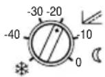 BOSCH TA 211 E - Adjustment of the Maximum Feed Temperature (e) - 1