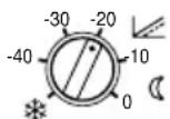 BOSCH TA 211 E - Ajuste da máxima temperatura de avanço (e) - 1