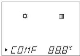 BULEX Exacontrol 7 Radio - Réglage de la température chauffage "Confort" - 1