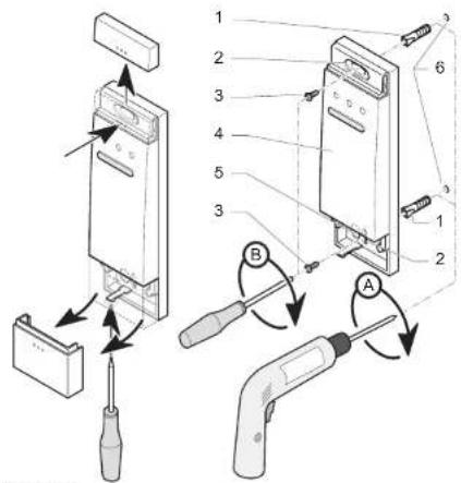 BULEX Exacontrol 7 Radio - Fixation au mur - 2