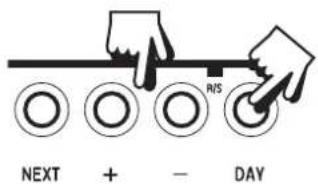 DANFOSS TP7000 Range - Indstilling af ur og dag - 2