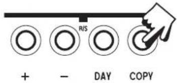 DANFOSS TP7000 Range - Programavimas 7 dienų režimu - 6