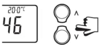 DANFOSS TP7000 Range - Naprogramování prázdninového režimu - 4