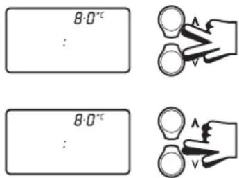 DANFOSS TP7000 Range - Προχωρημένες ρυθμίσεις 2.1 Για να αλλάξετε τη θέση θερμοστάτη - 1