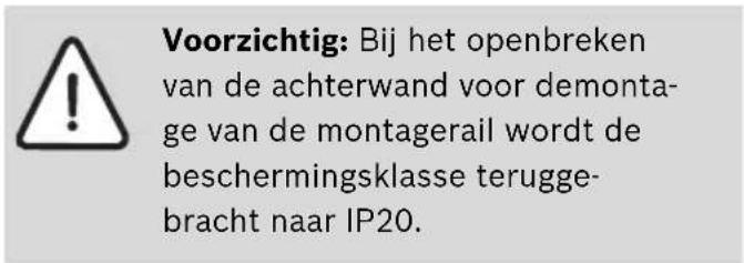 Junkers IEM - Demontage van de montagerail - 1