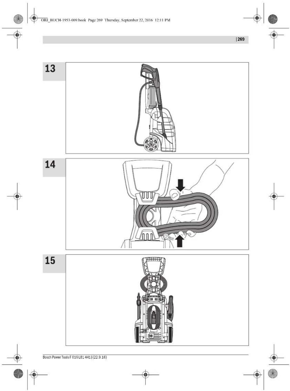 OBJ_BUCH-1953-009.book Page 269 Thursday, September 22, 2016 12:11 PM 269 13 14 15 Bosch Power Tools F 016 L81.441 | (22.9.16)