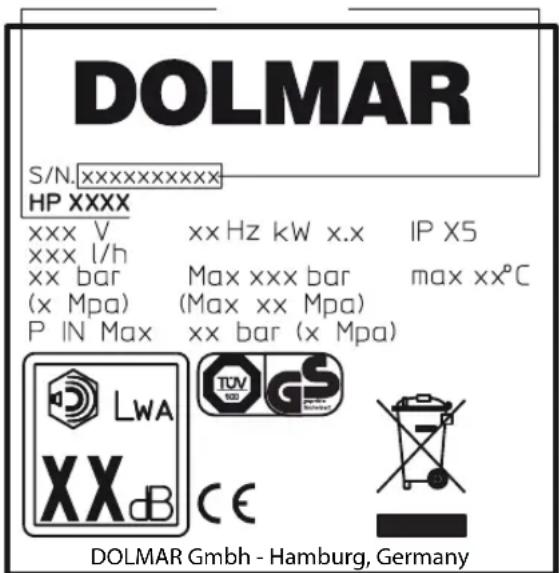 DOLMAR HP-20 - KARBANTARTÁS (5. ÁBRA) - 1