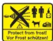 KARCHER K 3.575 EU - Symbole na urządzeniu - 1