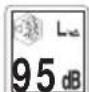 PARKSIDE PHD 100 C2 - Symbole auf dem Gerät - 6
