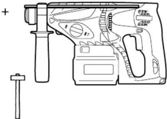 HITACHI DH 24DV - Bohren von Ankerlöchern (Schlag- und Drehbohrer) - 7