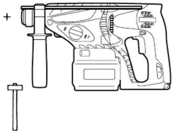 HITACHI DH 24DV - Anchor setting - 2