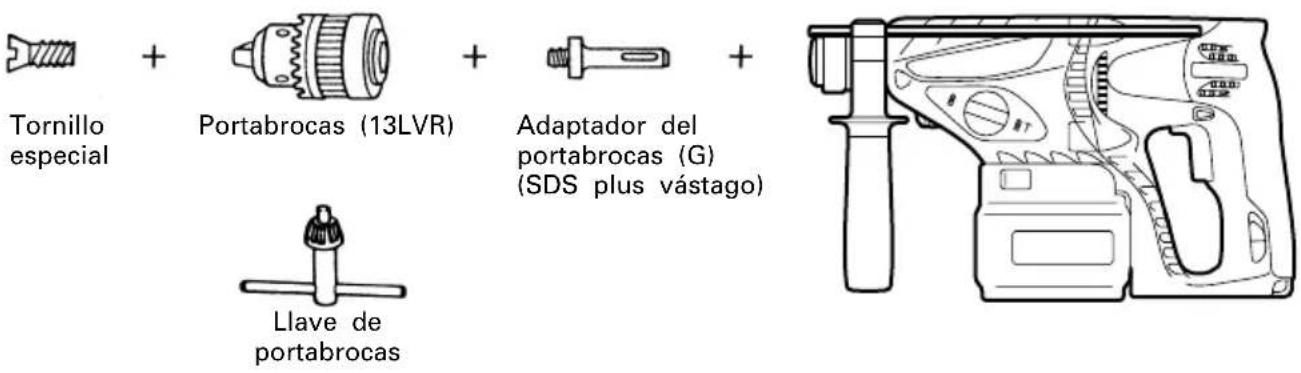 HITACHI DH 24DV - Perforación y apriete de tornillos (Rotación solamente) - 1
