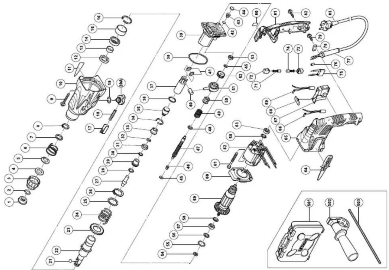 HITACHI DH 24PC3 - AVISO - 1