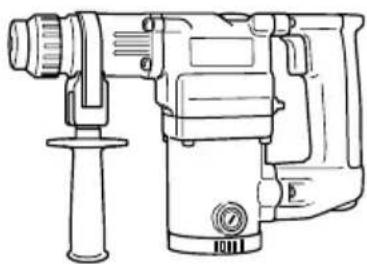 HITACHI DH 25PA - Perçage de trous (rotation seulement) (DH25PB seulement) - 5