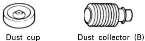 Dust cup Dust collector (B)
