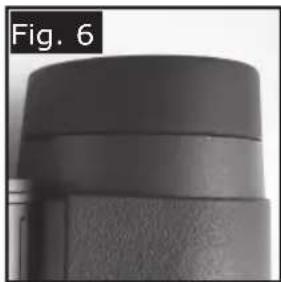 BUSHNELL Elite e2 - REGOLAZIONE DELLE CONCHIGLIE OCULARI: (Fig. 5 e 6) - 2