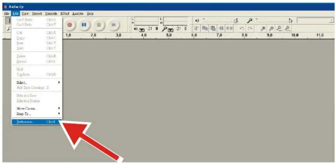 AKAI ATT05U - Setting up your PC to work with Audacity - 1