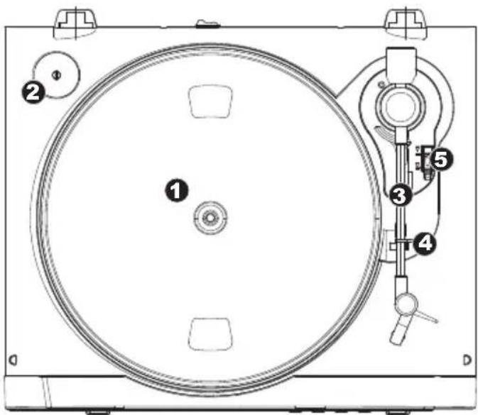 ION Profile Flash - ÜBERSICHT ÜBER DIE OBERSEITE - 1