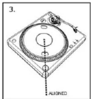 ION TTUSB10 - MOUNTING THE DUST COVER - 2