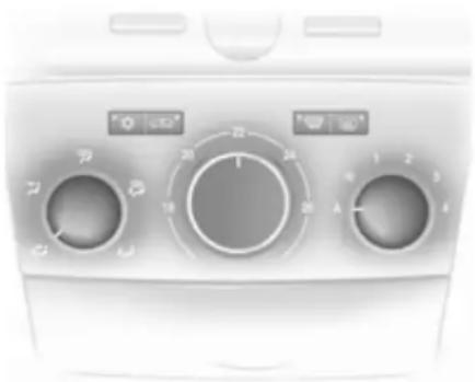 OPEL Astra Twintop (2010) - Demisting and defrosting the windows - 1