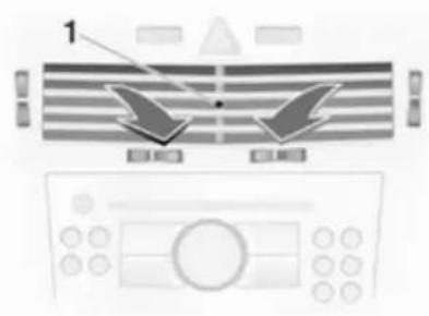 OPEL Astra Twintop (2010) - Adjustable air vents - 1