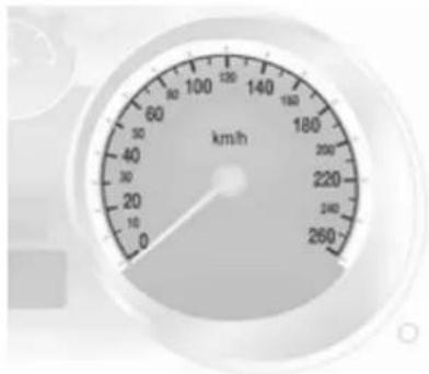 OPEL Astra Twintop (2010) - Instrument cluster - 1