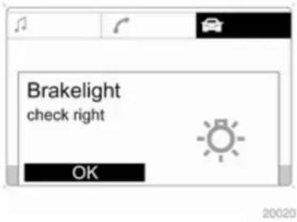 Brakelight check right OK