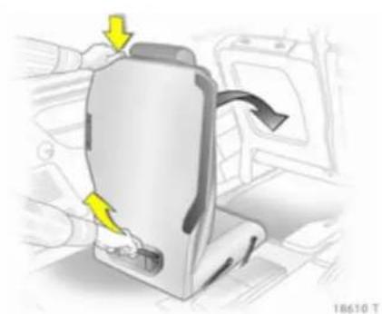 OPEL Zafira (2013) - Αποθήκευση καθισμάτων - 2