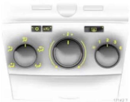 OPEL Zafira (2013) - Αποθάμβωση και ξεπάγωμα των παραθύρων - 1