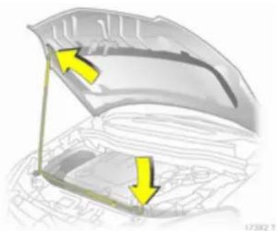 OPEL Zafira (2013) - Καπό κινητήρα - 3