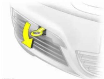 OPEL Zafira (2013) - Ρυμούλκηση του οχήματος - 2