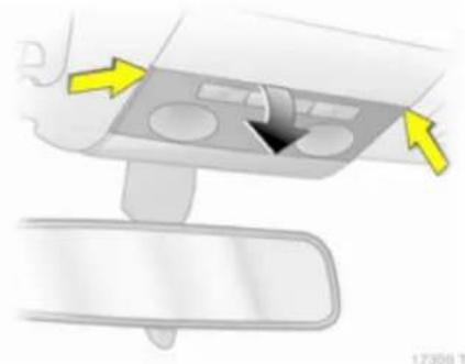 OPEL Zafira (2013) - Πλαφονιέρες - 1