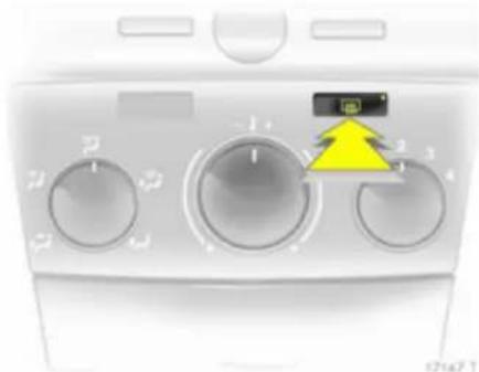 OPEL Zafira (2013) - Θερμαινόμενο πίσω παρμπρίζ - 1