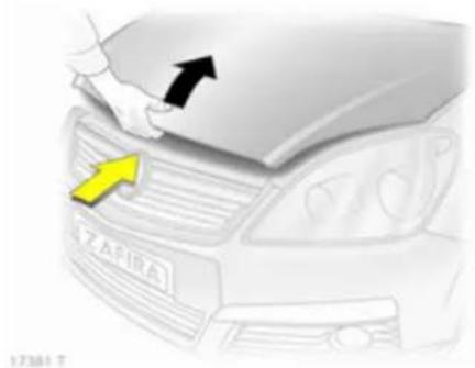 OPEL Zafira (2013) - Καπό κινητήρα - 2