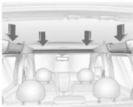 OPEL Combo (2011) - Vide-poches de pavillon - 1