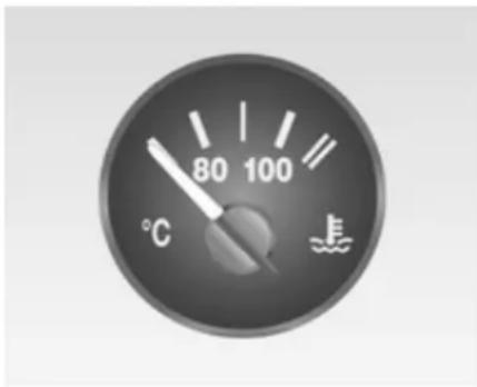 OPEL Combo (2011) - Jauge de température de liquide de refroidissement du moteur - 1