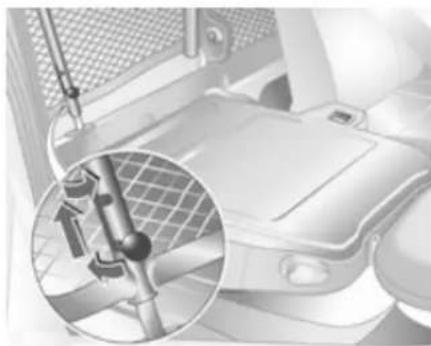 OPEL Combo (2011) - Grille de coffre - 2