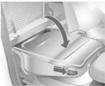 OPEL Combo (2011) - Grille de coffre - 1