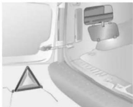 OPEL Combo (2011) - Triangle de présignalisation - 2